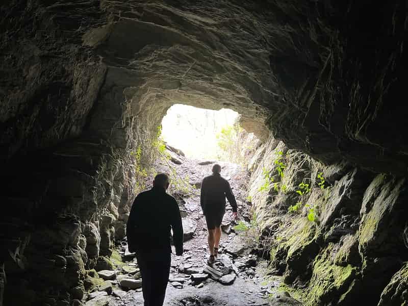 Inside Scholes Tunnel